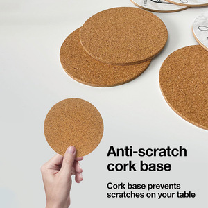 Posavasos <span class=keywords><strong>de</strong></span> Madera Aislantes, Juego <span class=keywords><strong>de</strong></span> 6 Piezas, Impresión UV, Decoración <span class=keywords><strong>para</strong></span> Oficina, Fiestas, <span class=keywords><strong>Mesa</strong></span> <span class=keywords><strong>de</strong></span> Café, Personalizables, Retro, <span class=keywords><strong>de</strong></span> <span class=keywords><strong>Corcho</strong></span> - Product Image 3