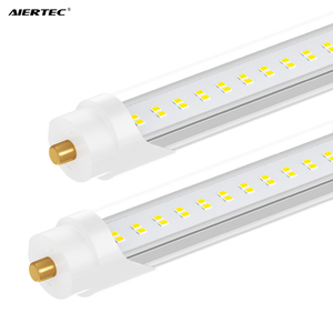 Indoor Lighting Etl Ce Rohs 90W 8FT T8 <b>LED</b> <b>Tube</b> with Double Row <b>LED</b> 110-277v for Wholesale Supermarket Workshop <b>Led</b> Bulbs - Product Image 1