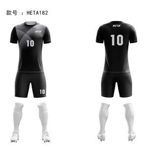 Ensemble de maillots de football personnalisés pour hommes, modèle personnalisé, vêtements de football, maillot de football, tenue d'équipe de football - Product Image 3