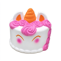 Mainan Squishy Unicorn Poliuretan Lucu Slow Rising, Mainan Remas Beraroma Logo Kustom, Hadiah Promosi Lembut, Mainan Pereda Stres