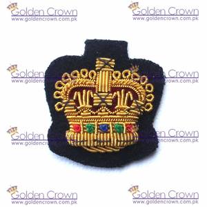 Blazer en fil de couronne brodé à la main badges broderie de lingots - Product Image 5