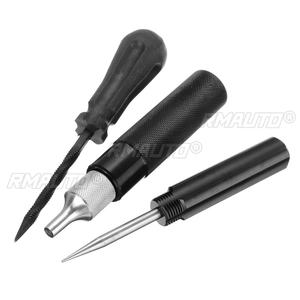 Universal Car Motorcycle Wheel <b>Tire</b> Repair Plugger Tool <b>Kit</b> Mushroom <b>Plug</b> Probe Nozzle Screwdriver Removal Install Tools - Product Image 4