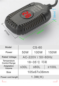 <span class=keywords><strong>Calentador</strong></span> de <span class=keywords><strong>Acuario</strong></span> Ecológico de Plástico de 25W <span class=keywords><strong>para</strong></span> Decoración del Hogar, Patrocinador Principal - Product Image 3