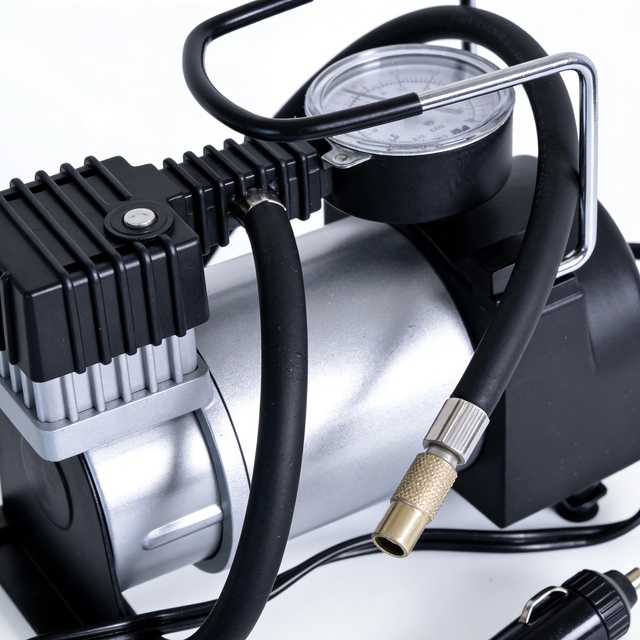 Electric Mini Quick Air Refill DCDC 12V-13.8V Can Illuminate Multifunctional Inflation Pump Pointer Portable Car Air Compressor