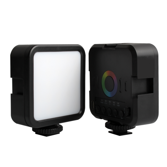 RGB LED Mini Fill Lights Ull Color On-camera Photography Lighting Phone Vlog Kit for DSLR Sony Canon RGB Fill Lamps