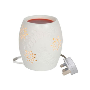 Electronic Ceramic Aromatherapy Sleep Yoga Aroma Oil Scented Candle Burner <strong>Wax</strong> <strong>Melt</strong> Warmer Night Lamp EU/<strong>UK</strong> Plug - Product Image 2