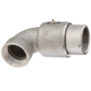 Junta giratoria de junta tórica de un solo plano de aluminio hembra NPT de 2 ", estilo 30, sello Buna-N, rodamientos de bolas de acero al carbono - Product Image 3