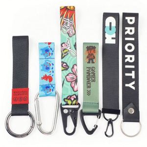 Wholesale Sublimation Kinds Colors Brand Fashion Sport Short Keychain <b>Lanyard</b> - Product Image 4