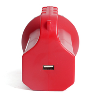 Lampe projecteur COB à grande tête, lumens, USB, torche portable, Super lumineuse, torche de patrouille, longue portée