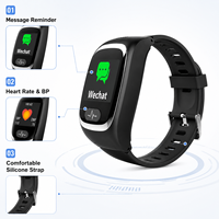 Grosir Gelang Pintar GPS Tahan Air Panggilan Darurat SOS Detak Jantung Gelang Kesehatan Smartwatch untuk Lansia Anak-anak Importir