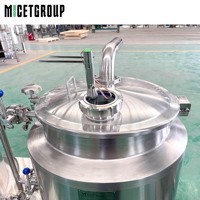 50L 100L équipement de brassage artisanal mini brasserie système de brassage pilote bière pression faisant la machine pour l'étude de la formulation de la bière