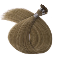 Cheveux humains non traités de haute qualité, trame faite à la main, pointes saines, longue durée, pour salon de coiffure, coiffure personnalisée, tenue quotidienne
