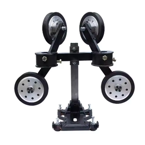 Elmas tel testere makinesi kılavuz kasnak 20 cm 50 cm elmas kesim makinesi satılık 4 tekerlekler kasnak ve kauçuk halka - Product Image 1