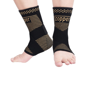 Fasce Elastiche Regolabili in Rame per Caviglia, Benda a Compressione in Spandex Nylon, Supporto per Caviglia, Fascia per Fitness e Sport - Product Image 4