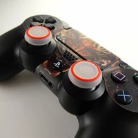 Joystick analogique en silicone antidérapant pour PS3 PS4, couvre-joystick, poignées en forme de champignon, couvre-joystick en silicone, pièces de rechange