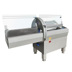 Machine industrielle automatique de découpe de fromage, <span class=keywords><strong>trancheuse</strong></span> commerciale de viande congelée et de poulet en promotion - Product Image 2