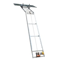 Wendy Offre Spéciale élévateur à panneaux solaires photovoltaïques électrique 4m-18m équipement de levage à échelle avec élingue à câble métallique panneaux solaires