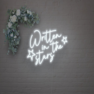Insegna al neon led personalizzata scritta nelle stelle si accende la decorazione del segno del partito di illuminazione della luce al neon di nozze segno per la decorazione della parete - Product Image 2