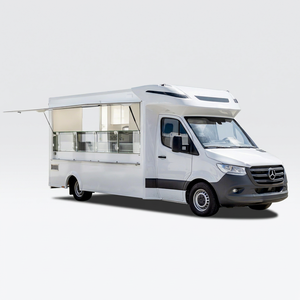 Compre Nuevos Camiones de Comida Móviles 2026 de 4 Ruedas, de Acero Inoxidable, Resistentes a la Corrosión, para Ventas al Aire Libre - Product Image 1