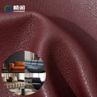 Supplier OEM Kulit Sintetis PU Tahan Lama Ramah Lingkungan Anti-Deformasi untuk Pembuatan Sofa, Furnitur, dan Tas