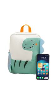 PLAYMAX 3D Cartoon Children's <b>Backpack</b> Unisex Eco-Friendly Waterproof Cute <b>Little</b> Dinosaur Design Softback School <b>Backpack</b> - Product Image 6