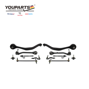 YOUPARTS <span class=keywords><strong>Kit</strong></span> <span class=keywords><strong>de</strong></span> <span class=keywords><strong>suspension</strong></span> <span class=keywords><strong>de</strong></span> tringlerie <span class=keywords><strong>de</strong></span> <span class=keywords><strong>bras</strong></span> <span class=keywords><strong>de</strong></span> commande pendulaire pour <span class=keywords><strong>BMW</strong></span> Pièces <span class=keywords><strong>de</strong></span> <span class=keywords><strong>bras</strong></span> <span class=keywords><strong>de</strong></span> commande en aluminium 31100363477 - Product Image 1