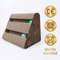 Meilleures ventes : Griffoir pour chat en carton ondulé, écologique, pour usage intérieur, forme triangulaire