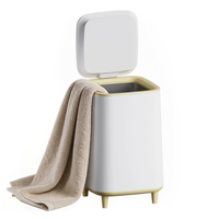 Seau chauffe-serviettes ABS 20L avec arrêt automatique, certifié ETL FCC, pour hôtels et spas, avec logo personnalisé OEM