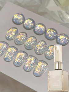 15ML Glitter Color <b>Gel</b> <b>Nail</b> Polish Semi Permanent <b>Nail</b> Art Soaking UV LED <b>Nail</b> Salon DIY <b>Nail</b> Salon <b>Gel</b> - Product Image 6