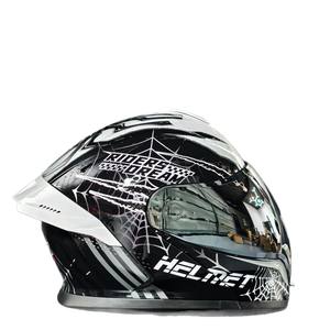 หมวกกันน็อคแบบเปิดหน้า/เต็มใบ ลายใยแมงมุม สำหรับรถมอเตอร์ไซค์ไฟฟ้า <span class=keywords><strong>IBK</strong></span> Knight ข้ามพรมแดน  พร้อมแผ่นบังหน้าใส สำหรับไซส์ LM - Product Image 5