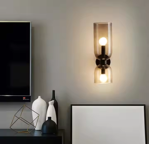 Lámpara de <span class=keywords><strong>Pared</strong></span> LED Moderna de Cristal AB para Dormitorio, Sala de Estar, Baño, Iluminación Interior, Decoración, Lámpara de <span class=keywords><strong>Pared</strong></span> - Product Image 4