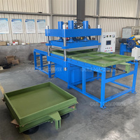 Machine de fabrication de dalles de sol en caoutchouc avec moule, machine de pressage de briques en caoutchouc à partir de granulés de pneus usagés