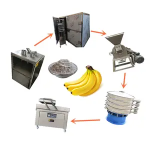 Plantain Flour Production Line Banana Flour Machine