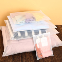 Sac d'emballage à fermeture éclair, sac 35x45cm de haute qualité, fermeture à glissière de vêtements de luxe, sac en plastique de film de polyester
