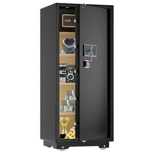 <span class=keywords><strong>TIGERKING</strong></span> Coffre-fort domestique extra large et robuste de 17,6 pieds cubes, en acier de 235 lb, avec serrure à double commande, boîte de rangement intérieure noire - Product Image 1