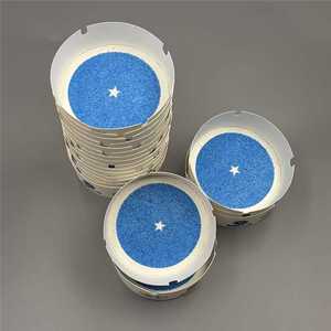 Disposable Smokeless <b>Biodegradable</b> <b>Paper</b> Ashtray Fire Resistant Portable Tray for Office Home - Product Image 6