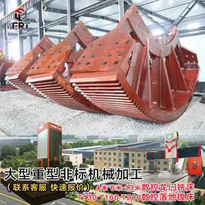 Engranajes Anulares de Gran Tamaño y Alta Resistencia para Hornos Rotatorios, Molinos de Bolas, Maquinaria Minera y Petrolera, Fabricación No Estándar, Fundición y Forja - Product Image 3