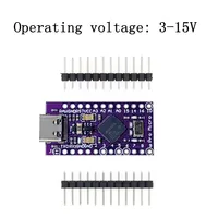Module de contrôle Pro Micro avec bootloader ATmega32U4 5V/16MHz, Mega32U4 Leonardo pour Arduino