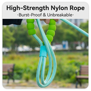 Laisse pour chien en corde de nylon à dégagement rapide, laisse d'entraînement anti-nœuds et antidérapante, sangle de harnais pour animaux de compagnie - Product Image 2