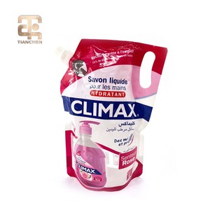OEM Design rotocalco stampato PET + PE supporto a prova di umidità sacchetto di Gel disinfettante laminato sapone liquido ricarica plastica vuota - Product Image 3