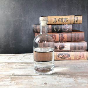 Botella de Mezcal de Lujo de 750 ml, Botella de Vidrio para Licor, Tequila, Ron, Vodka - Product Image 2