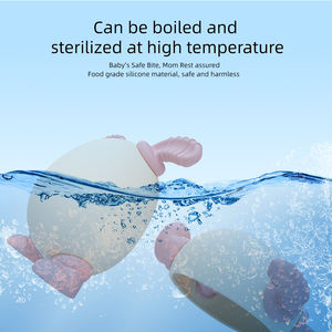 Kawaii Purple Rabbit <b>Egg</b> Silicone Soft <b>Toy</b> Teether for Children Reusable DIY Decor Graffiti Toddler Teethers - Product Image 4