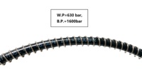 Raccords de tuyau d'air pour paintball, coupleur 1/8" BSPP avec 1600 bars (B.P.) Tuyau d'air comprimé 23 206 PSI 0,5/0,8 mètres