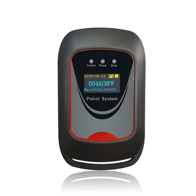 Intelligent Smart Patrol System  LED Screen Cloud Sim Card Security Guard Control Rfid Tag Guard Tour System