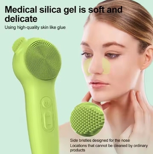 <span class=keywords><strong>Cepillo</strong></span> Eléctrico Portátil Recargable Sónico, Resistente al Agua, Vibrador, para Limpieza <span class=keywords><strong>Facial</strong></span>, Exfoliante para Hombres, <span class=keywords><strong>Limpiador</strong></span> de Poros - Product Image 3