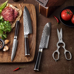 Xinzuo Multifunctionele Keukenmessenset Professionele Damascus Stalen Messen Met Messenhouderblok En Schaar - Product Image 4