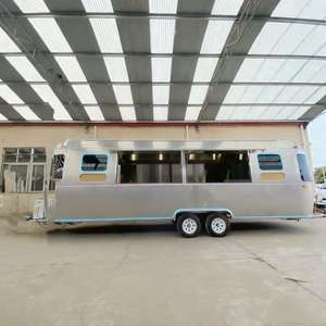 รถเข็นขายของสแตนเลส 4 ชั้น สำหรับตลาดกลางคืน ไอศกรีม ชานม เบอร์เกอร์ พื้นที่ชมวิว ถนนค้า บริการจัดเลี้ยง - Product Image 4