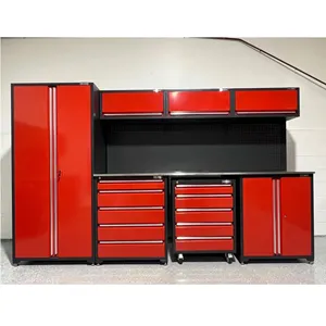 Supply Steel Drawers Storage Mobile Auto Repair Tool Box Garage Cabinet Suppliers