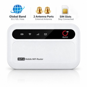 <span class=keywords><strong>Router</strong></span> Portátil Inalámbrico OLAX 2026 de Banda Global para Exteriores, Auto y Oficina, con Batería de 3000 mAh, <span class=keywords><strong>4G</strong></span> Móvil, 150 Mbps, con SIM - Product Image 1