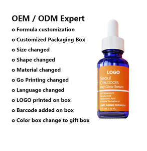 Sérum de jour Glow de Seoul Ceuticals en gros, marque privée, 30 ml, vitamine C, niacinamide, sérum anti-rides pour peaux mixtes à grasses - Product Image 2